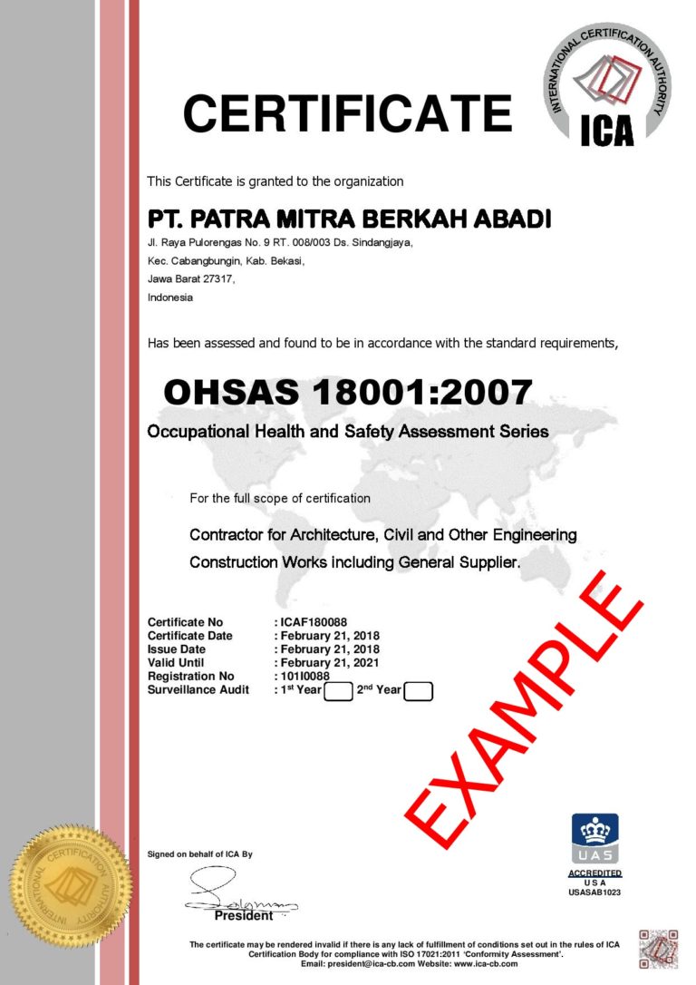 OHSAS 18001